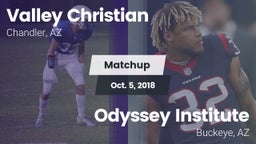 Matchup: Valley Christian vs. Odyssey Institute 2018