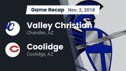 Recap: Valley Christian  vs. Coolidge  2018
