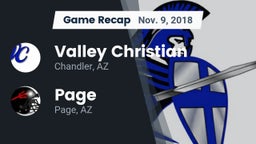 Recap: Valley Christian  vs. Page  2018
