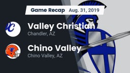 Recap: Valley Christian  vs. Chino Valley  2019