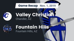 Recap: Valley Christian  vs. Fountain Hills  2019