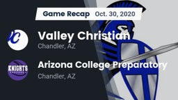 Recap: Valley Christian  vs. Arizona College Preparatory  2020