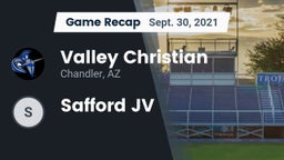 Recap: Valley Christian  vs. Safford  JV 2021
