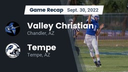 Recap: Valley Christian  vs. Tempe  2022
