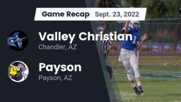Recap: Valley Christian  vs. Payson  2022