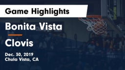 Bonita Vista  vs Clovis  Game Highlights - Dec. 30, 2019