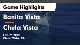 Bonita Vista  vs Chula Vista  Game Highlights - Feb. 9, 2022