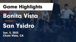 Bonita Vista  vs San Ysidro Game Highlights - Jan. 5, 2023