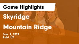 Skyridge  vs Mountain Ridge  Game Highlights - Jan. 9, 2024