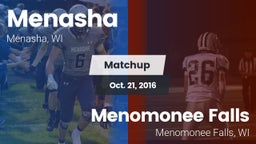 Matchup: Menasha vs. Menomonee Falls  2016