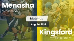 Matchup: Menasha vs. Kingsford  2018