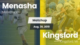 Matchup: Menasha vs. Kingsford  2019