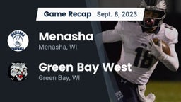Recap: Menasha  vs. Green Bay West 2023