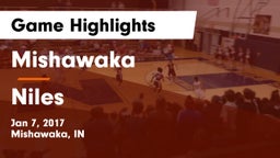 Mishawaka  vs Niles  Game Highlights - Jan 7, 2017