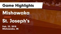 Mishawaka  vs St. Joseph's  Game Highlights - Feb. 23, 2018