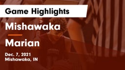 Mishawaka  vs Marian  Game Highlights - Dec. 7, 2021