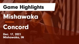 Mishawaka  vs Concord  Game Highlights - Dec. 17, 2021