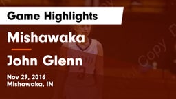 Mishawaka  vs John Glenn  Game Highlights - Nov 29, 2016