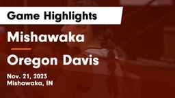 Mishawaka  vs Oregon Davis  Game Highlights - Nov. 21, 2023