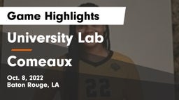 University Lab  vs Comeaux Game Highlights - Oct. 8, 2022
