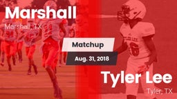 Matchup: Marshall  vs. Tyler Lee  2018