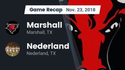 Recap: Marshall  vs. Nederland  2018