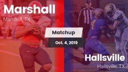 Matchup: Marshall  vs. Hallsville  2019