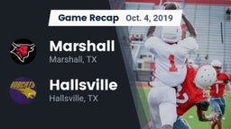 Recap: Marshall  vs. Hallsville  2019