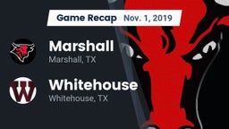 Recap: Marshall  vs. Whitehouse  2019