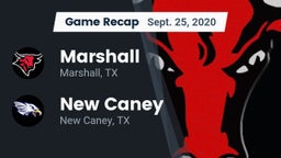 Recap: Marshall  vs. New Caney  2020