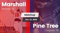 Matchup: Marshall  vs. Pine Tree  2020