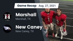 Recap: Marshall  vs. New Caney  2021
