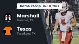 Recap: Marshall  vs. Texas  2021