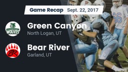 Recap: Green Canyon  vs. Bear River  2017
