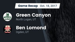 Recap: Green Canyon  vs. Ben Lomond  2017