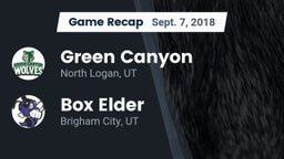 Recap: Green Canyon  vs. Box Elder  2018
