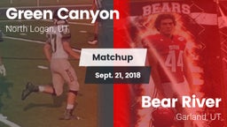 Matchup: Green Canyon High Sc vs. Bear River  2018