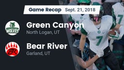 Recap: Green Canyon  vs. Bear River  2018