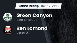 Recap: Green Canyon  vs. Ben Lomond  2018