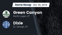 Recap: Green Canyon  vs. Dixie  2018