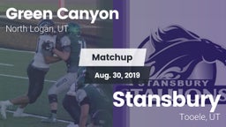 Matchup: Green Canyon High Sc vs. Stansbury  2019