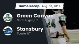 Recap: Green Canyon  vs. Stansbury  2019
