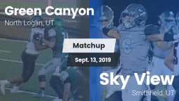 Matchup: Green Canyon High Sc vs. Sky View  2019