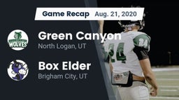 Recap: Green Canyon  vs. Box Elder  2020