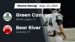 Recap: Green Canyon  vs. Bear River  2020