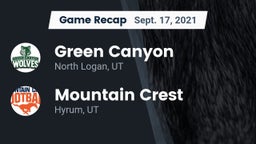 Recap: Green Canyon  vs. Mountain Crest  2021