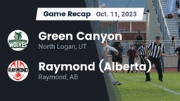 Recap: Green Canyon  vs. Raymond (Alberta)  2023