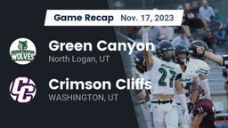 Recap: Green Canyon  vs. Crimson Cliffs  2023