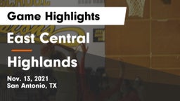 East Central  vs Highlands Game Highlights - Nov. 13, 2021
