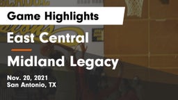 East Central  vs Midland Legacy  Game Highlights - Nov. 20, 2021